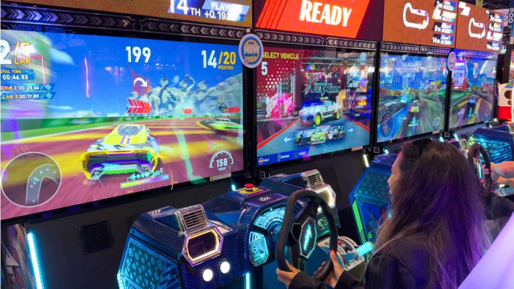 Sega Amusements Apex Rebels Arcade Racing Game
