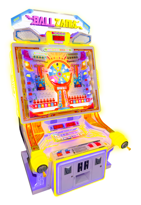 Sega Amusements Ballzania Arcade Racing Game
