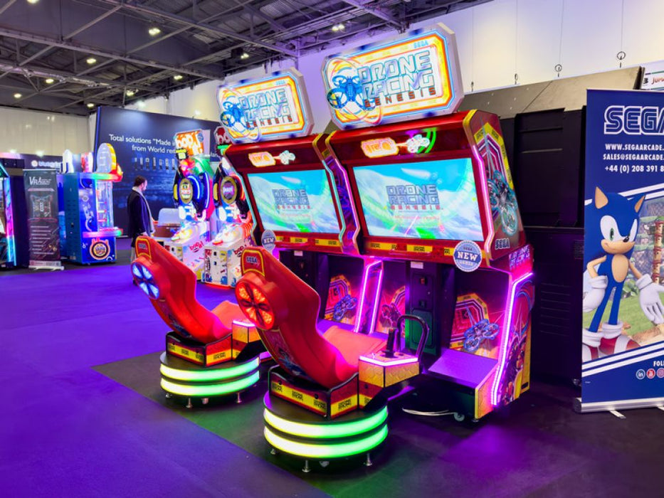 Sega Amusements Drone Racing Genesis Arcade Racing GAme