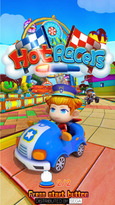 Sega Amusements Hot Racers Arcade Racing Game