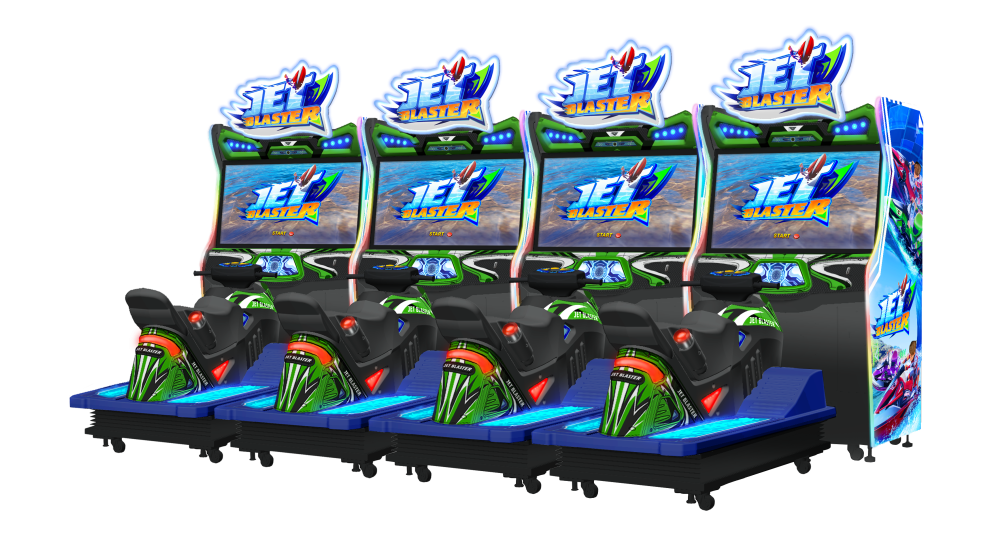 Sega Amusements Jet Blaster Arcade Racing Game