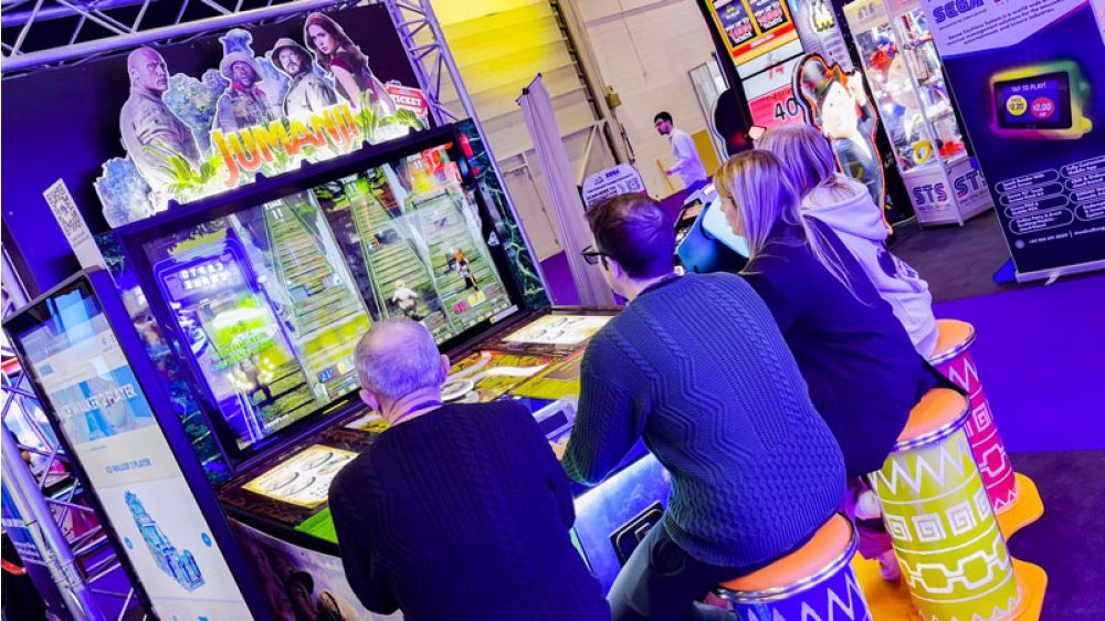 Sega Amusements Jumanjii Arcade Machine