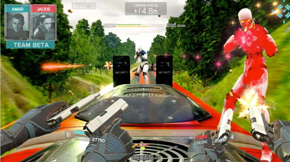 Sega Amusements Mission Impossible Arcade DLX Arcade Shooter Game