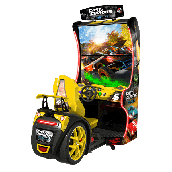 Raw Thrills Fast & Furious Arcade Standard 43" Arcade Racing Game
