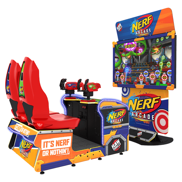 Raw Thrills Nerf Arcade Shooter Game