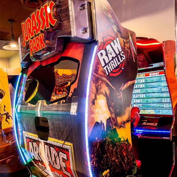 Raw Thrills Jurassic Park Arcade Environmental